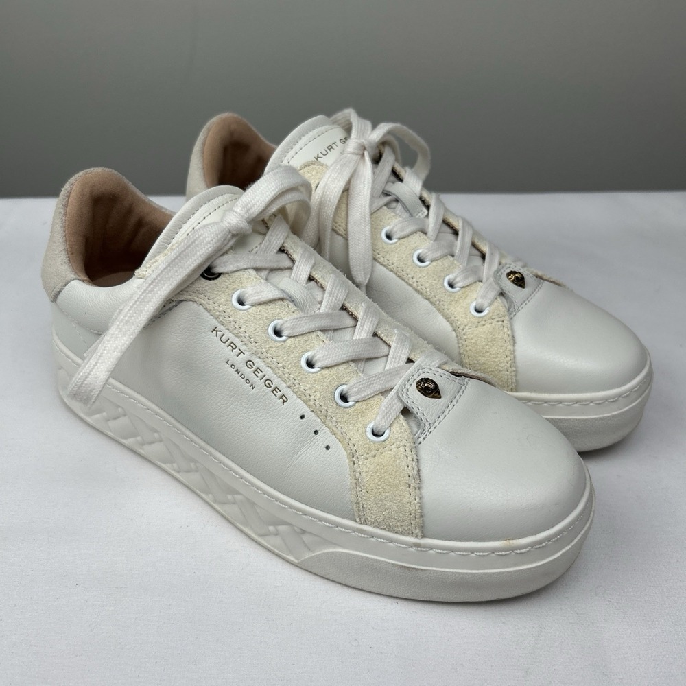 Kurt Geiger London Kensington Cupsole Sneaker 0915 Size 38 (Women's Size 7.5/8)